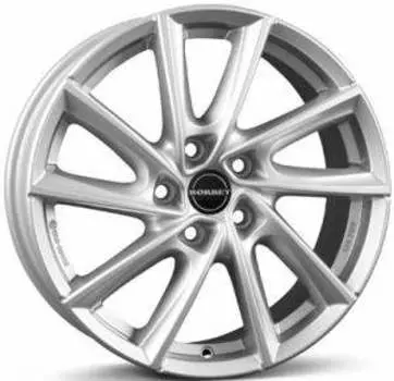 Диск колесный Borbet VT 7.5xR17 5x112 ET36 ЦО66.5 серебристый 495888