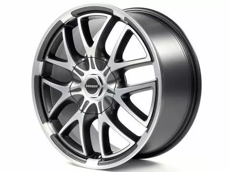 Диск колесный Borbet XA 9xR20 5x127 ET35 ЦО71.6 серый тёмный матовый с полированной лицевой частью 495677