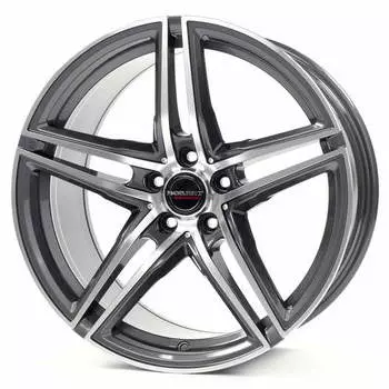 Диск колесный Borbet XRT 8.5xR19 5x108 ET40 ЦО72.5 серый тёмный с полированной лицевой частью 221727