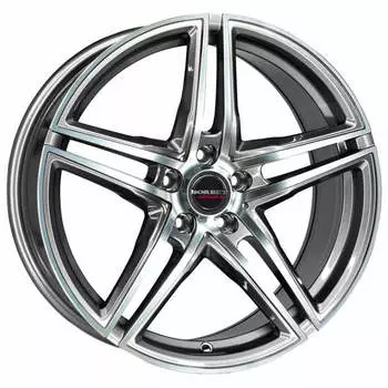 Диск колесный Borbet XRT 8xR18 5x108 ET45 ЦО72.5 серый темный с полированной лицевой частью 222576