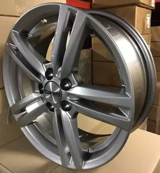 Диск колесный Carwel Амут 217 6xR16 5x112 ET50 ЦО57.1 серебристый 98618