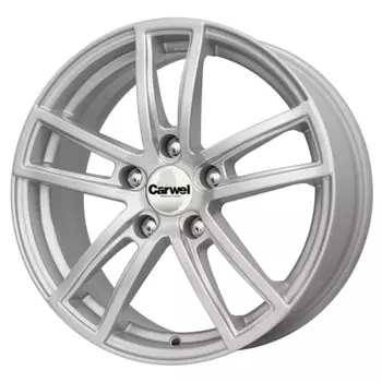 Диск колесный Carwel Арно 124 7xR16 5x114,3 ET45 ЦО67,1 серебристый 33022