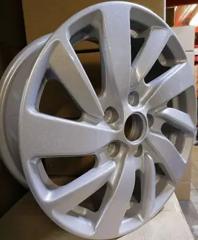 Диск колесный Carwel Байкал 166 6,5xR16 5x112 ET46 ЦО57,1 серебристый 097245