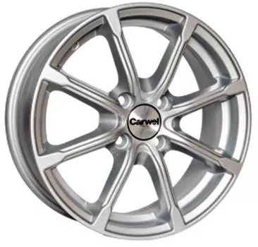 Диск колесный Carwel Бета 114 6xR15 4x100 ET50 ЦО60,1 серебристый 33586