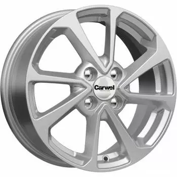 Диск колесный Carwel Ессей 105 6xR15 4x100 ET46 ЦО54,1 серебристый 33761
