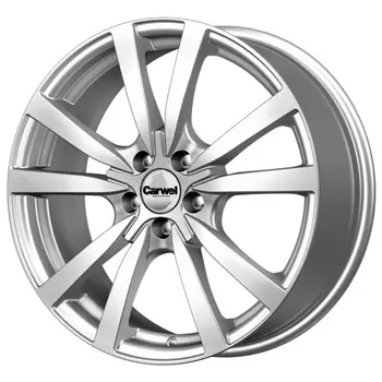 Диск колесный Carwel Гранд 131 7xR17 5x114,3 ET45 ЦО67,1 серебристый металлик 101886