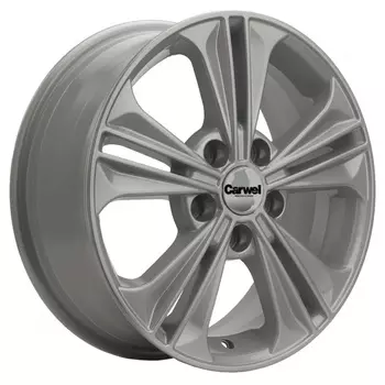 Диск колесный Carwel Ханто 1603 6xR16 5x114,3 ET43 ЦО67,1 серый 95878