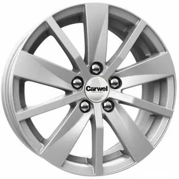 Диск колесный Carwel Имлес 165 6xR15 5x100 ET38 ЦО57,1 серебристый 33803