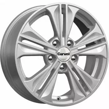 Диск колесный Carwel Исток 106 6xR16 5x114.3 ET43 ЦО67.1 серебристый металлик 101750
