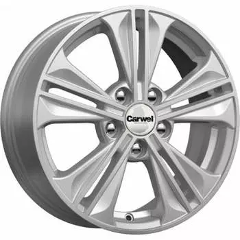 Диск колесный Carwel Исток 106 6xR16 5x114,3 ET47 ЦО67,1 серебристый 33765