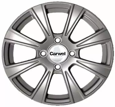Диск колесный Carwel Йота 113 5,5xR14 4x100 ET45 ЦО67,1 серебристый 33603