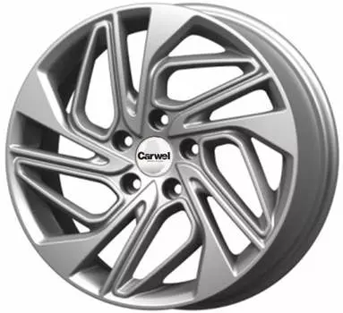 Диск колесный Carwel Калкан 206 7xR17 5x114,3 ET51 ЦО67,1 серебристый 32995