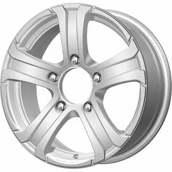 Диск колесный Carwel Кастор 104 6xR16 5x139,7 ET40 ЦО98 серебристый 39551