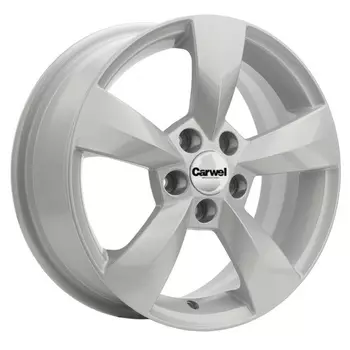 Диск колесный Carwel Кета 1504 6xR15 5x100 ET43 ЦО57,1 серебристый 36668