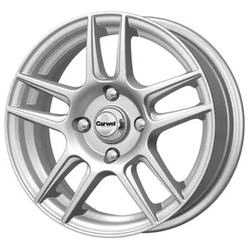 Диск колесный Carwel Лама 130 6xR15 4x100 ET48 ЦО67,1 серебристый 33756