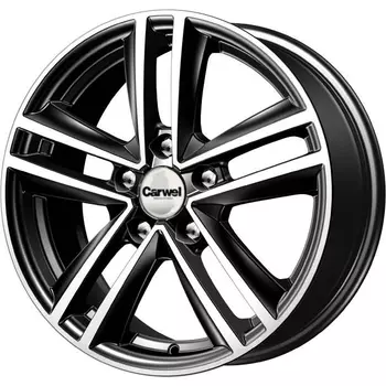 Диск колесный Carwel Неро 133 6.5xR16 5x114.3 ET50 ЦО60.1 серебристый металлик 101893