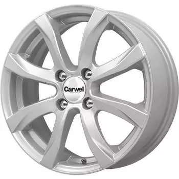 Диск колесный Carwel Омикрон 110 6xR15 4x108 ET30 ЦО65,1 серебристый 33646