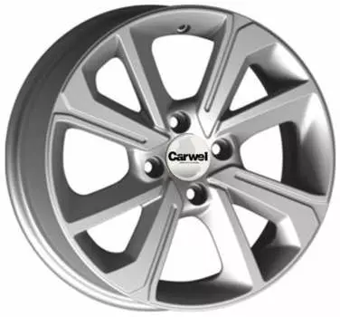 Диск колесный Carwel Пено 139 6xR15 4x100 ET46 ЦО54.1 серебристый металлик 101758