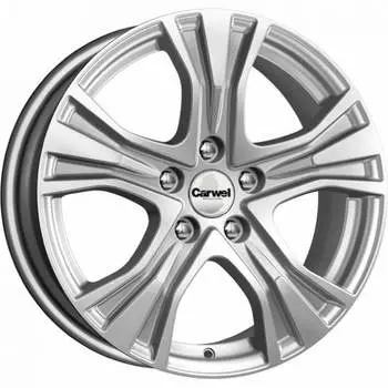 Диск колесный Carwel Сиг 159 7xR17 5x114,3 ET45 ЦО60,1 серебристый 033775