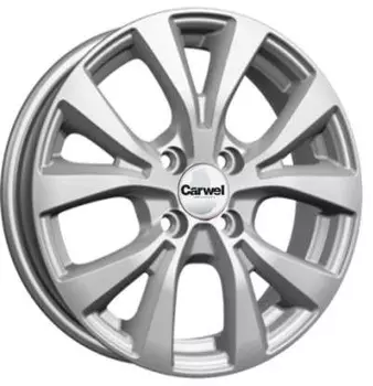 Диск колесный Carwel Талто 161 6xR15 4x100 ET48 ЦО54.1 серебристый металлик 101700