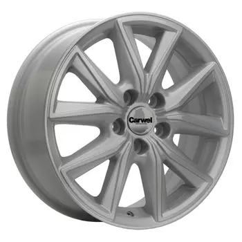 Диск колесный Carwel Тинаки 1706 7xR17 5x114,3 ET50 ЦО67,1 серый 95938