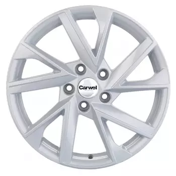 Диск колесный Carwel Тоджа 1714 7xR17 5x112 ET45 ЦО57.1 серебристый 097793