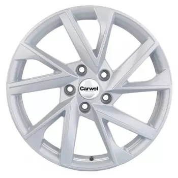 Диск колесный Carwel Тоджа 1714 7xR17 5x112 ET49 ЦО66,6 серебристый 97803