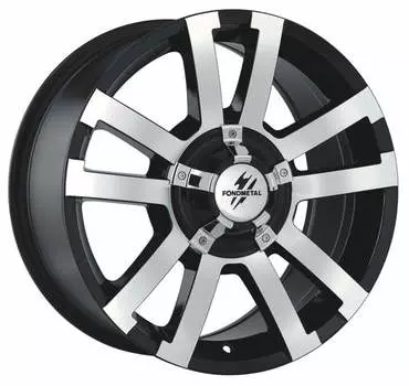 Диск колесный Fondmetal 7700 8xR17 5x150 ET34 ЦО110,2 черный глянцевый с полированной лицевой частью 7700 8017345150 NA2