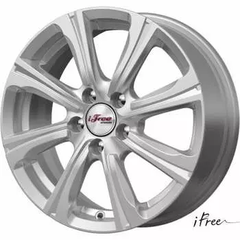 Диск колесный iFree Апероль 6xR15 4x100 ET45 ЦО60.1 серебристый 365209
