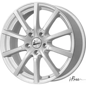 Диск колесный iFree Big Byz 7xR17 5x100 ET45 ЦО54,1 серебристый 327212