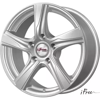 Диск колесный iFree Кайт 7xR16 5x114.3 ЕТ45 ЦО67.1 серебро 316216