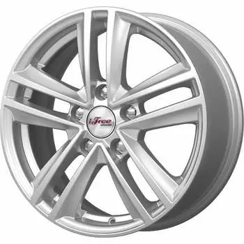 Диск колесный iFree Катар 6.5xR16 5x114.3 ET40 ЦО66.1 серебристый 436203