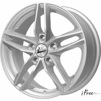 Диск колесный iFree Moskva 6.5xR16 5x114.3 ET45 ЦО60.1 серебристый 306212
