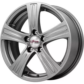 Диск колесный iFree S.U. 6xR15 5x100 ET45 ЦО67,1 серый темный глянцевый 275507
