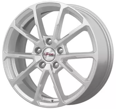 Диск колесный iFree Skibidi 6.5xR17 5x114.3 ET49 ЦО67.1 серебристый 647201