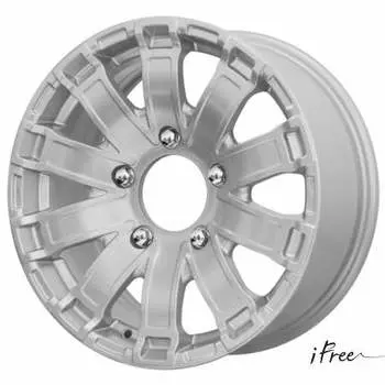 Диск колесный iFree Тополь 7xR16 5x139,7 ET35 ЦО98 серебристый 106201