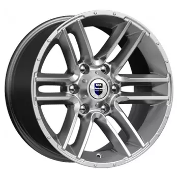 Диск колесный K&amp;K Алгама 8xR17 6x139,7 ET0 ЦО106,1 серебристый тёмный 73976