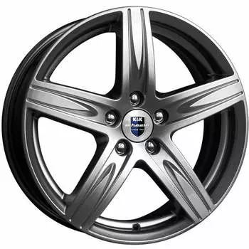 Диск колесный K&amp;K Андорра 7,5xR18 5x108 ET55 ЦО63,35 черный глянцевый с полированной лицевой частью r13272