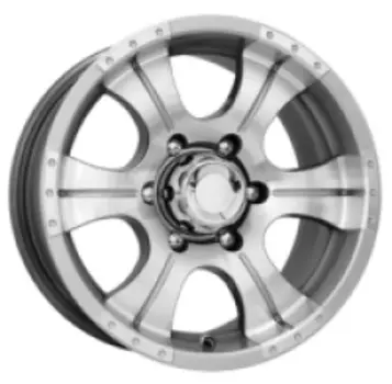 Диск колесный K&amp;K Байконур 8xR16 6x139.7 ET0 ЦО108.5 серый темный глянцевый 00075640