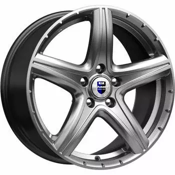 Диск колесный K&amp;K Барракуда 6.5xR17 5x130 ET45 ЦО71.6 серый тёмный глянцевый 72041