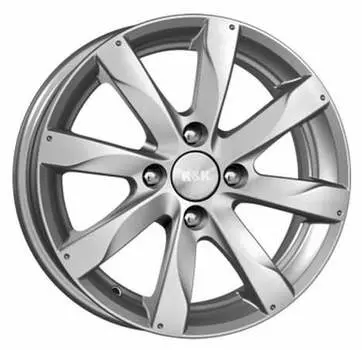 Диск колесный K&amp;K Джемини 6.5xR15 4x100 ET39 ЦО56.6 серый темный глянцевый r72455