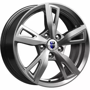 Диск колесный K&amp;K Фишт 6,5xR16 5x108 ET50 ЦО63,35 серый темный глянцевый r73568