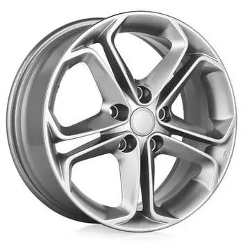 Диск колесный K&amp;K КС674 6,5xR16 5x105 ET39 ЦО56,6 серый глянцевый с полированной лицевой частью 64257