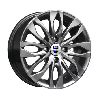 Диск колесный K&amp;K КС-628 5.5xR14 4x100 ЕТ38 ЦО67.1 серебристый 72348