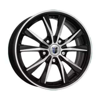 Диск колесный K&amp;K КС-649 6.5xR16 5x112 ЕТ50 ЦО57.1 алмаз черный r28391