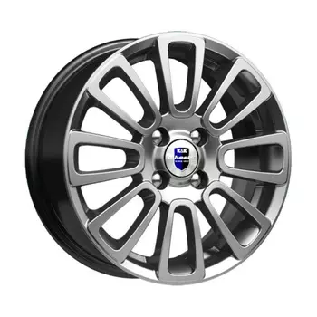 Диск колесный K&amp;K КС-717 6.5xR15 5x100 ЕТ40 ЦО67.1 дарк платинум 71163