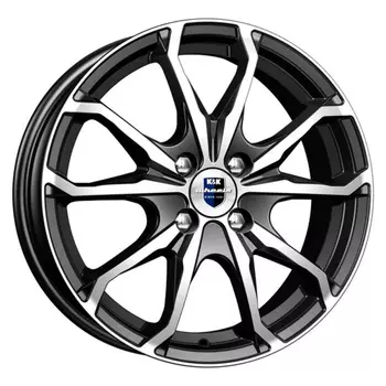 Диск колесный K&amp;K КС-733 6xR16 4x100 ЕТ50 ЦО67.1 алмаз черный 67942