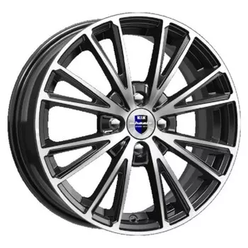 Диск колесный K&amp;K КС-879 6xR16 4x100 ЕТ49 ЦО54.1 алмаз черный. серебристый темный 74612SK