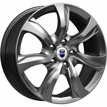 Диск колесный K&amp;K Либерти 7xR17 4x100 ET45 ЦО67,1 серый темный глянцевый 73152