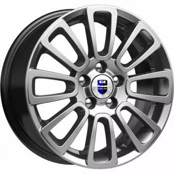 Диск колесный K&amp;K Неман 6xR15 4x100 ET43 ЦО67,1 серый темный глянцевый 71174